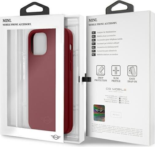 Image du produit Mini MIHCP12MSLTRE iPhone 12/12 Pro 6.1 pouces rouge (Apple iPhone 12, Apple iPhone 12 Pro)