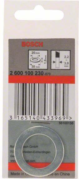 Produktbild Bosch Professional Zubehör Reduzierring für PRO Kreissägeblatt, 30 x 1,8 x 20 mm