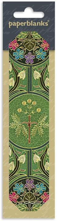 Produktbild Paperblanks Buchzeichen Blühende Poesie Grün