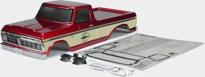 Actual product image Carisma SCA-1E Ford F-150 Painted Body Set Ruby Red WB 313 mm