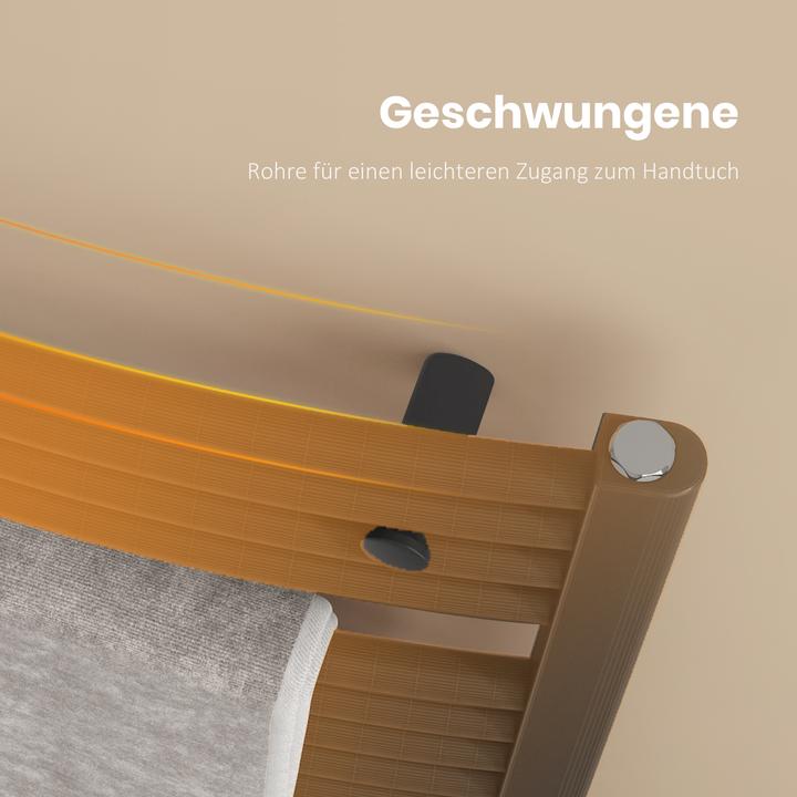 Produktbild Emke Elektrischer Badheizkörper, Badheizung Elektrisch, Anthrazit 75x60cm 300Watts