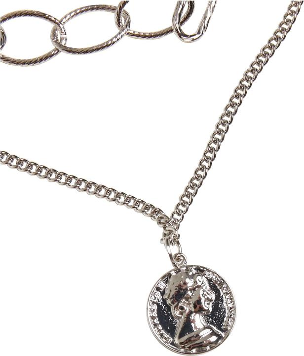 Immagine prodotto Urban Classics Collana a strati Ocean (Array, Copolimero acrilonitrile-butadiene-stirene copolimero, Materiale superiore 1: 50% ferro 30% lega di zinco 20% plastica, Materiale superiore 2: 50% ferro 30% lega di zinco 20% plastica)