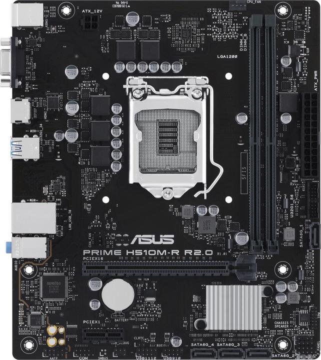 ASUS PRIME H510M-R R2.0-SI (LGA 1200, Intel H470, mATX)