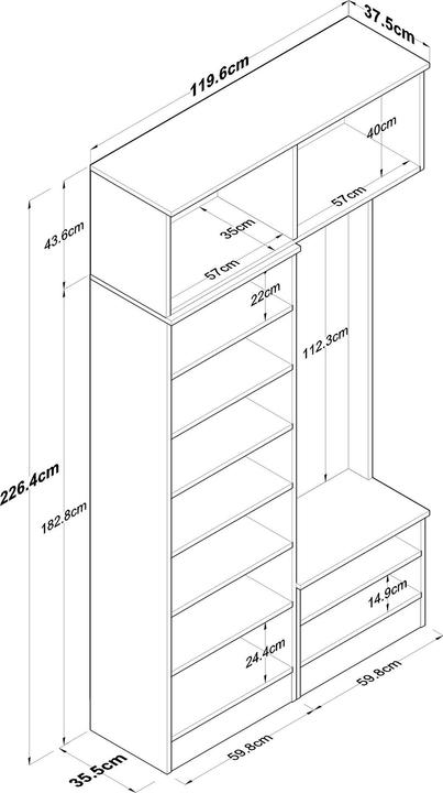 Immagine prodotto Skye Decor Plush Hall Stand