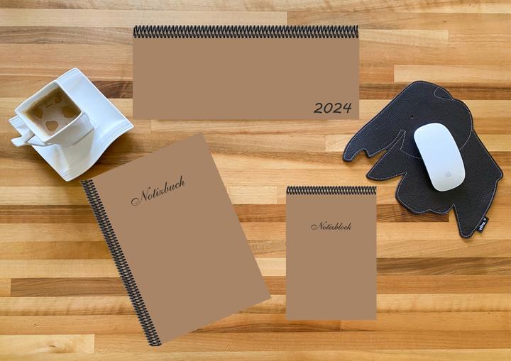 Actual product image Desk set, w. 1 calendar, w. 1 insert, w. 1 insert, 3 parts