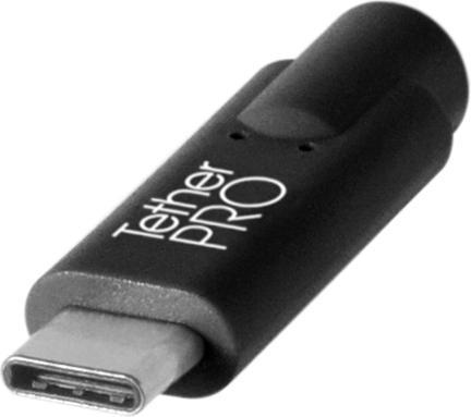 Produktbild Tether Tools TetherPro, USB-C 3.0 Kabel, schwarz Stecker USB-C / Micro-B 3.0, schwarz (4.60 m, USB 2.0)