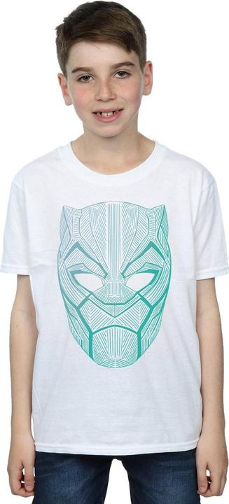 Produktbild Jungen Schwarzer Panther Tribal Maske TShirt (152, 158)