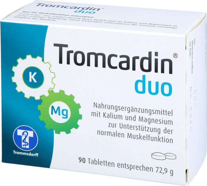 Actual product image Trommsdorff Tromcardin duo tablets, 90 tablets (90 Piece, Pills)