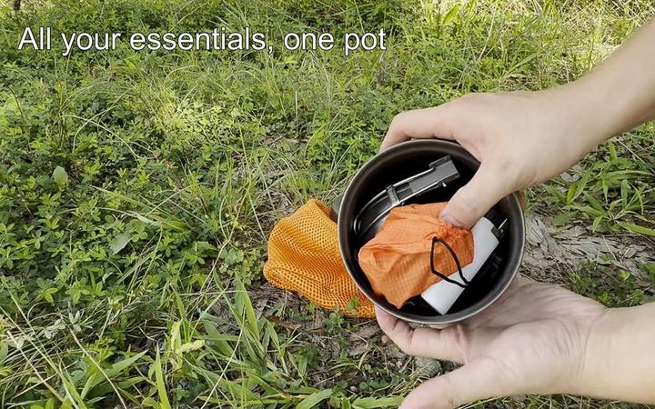 Actual product image BlockX Campingtopf mit Pfanne