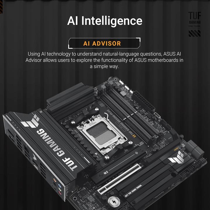 Productafbeelding ASUS TUF GAMING B850M-PLUS (AM5, AMD B850, mATX)