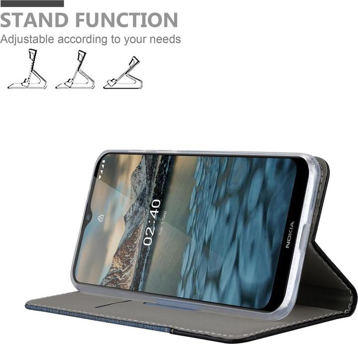 Actual product image Cadorabo Book Jeans Optics Cover (Nokia 2.4)