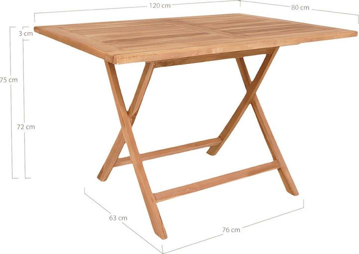Actual product image House Nordic Oviedo (120 x 80 x 75 cm)