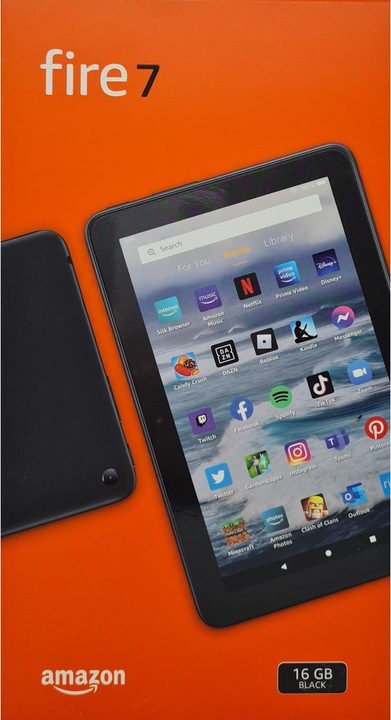 Produktbild Amazon Fire 7 (2014) inkl. Alexa (7", 16 GB, Schwarz)