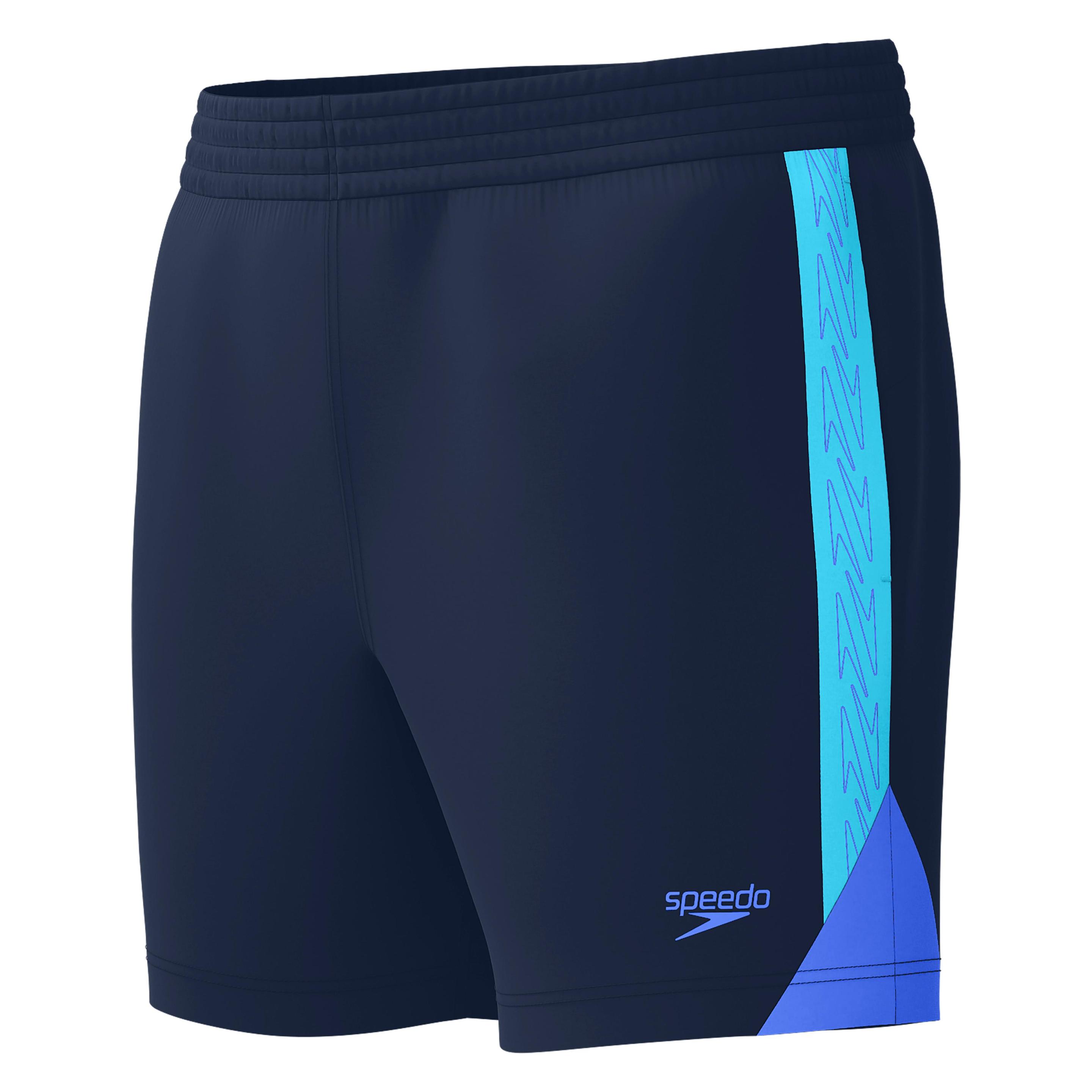Speedo, Herren, Badehosen, Hyperboom Splice 16" Watershor, Blau, (M)