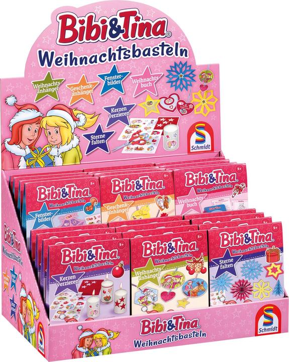 Produktbild Schmidt Spiele Bibi Tina Weihnachtsbasteln ass