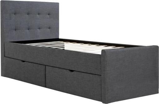 Produktbild Homestyle4u Polsterbett mit Lattenrost und Schubladen (90 x 200 cm)