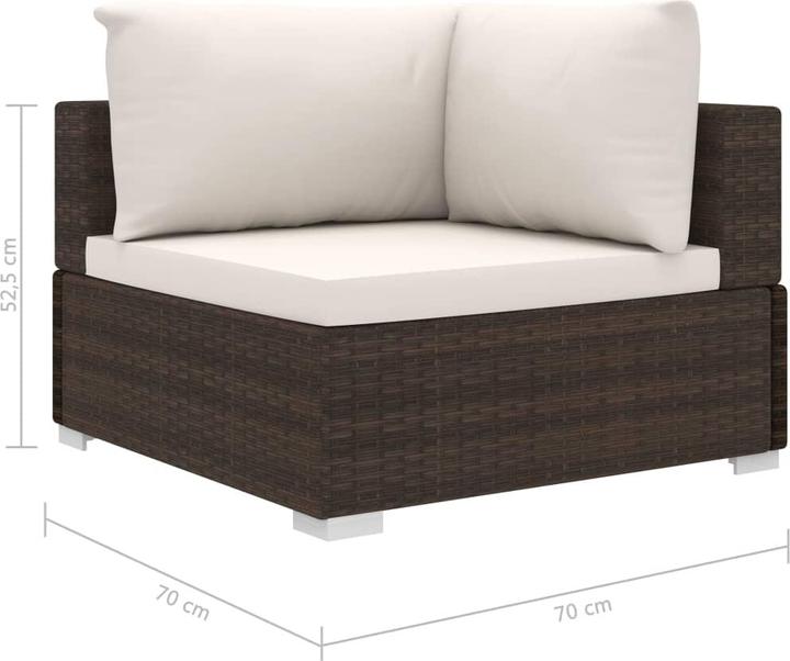 Produktbild VidaXL Gartenmöbel Set