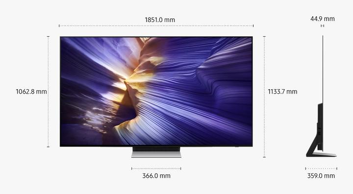 Produktbild Samsung TV-QE83S90FAEXXH Quantum OLED (83", S90F, OLED, 4K, 2025)