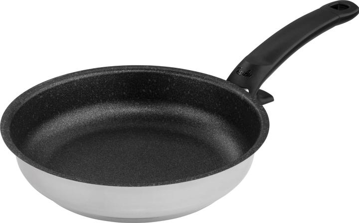 Fissler Bratpfanne adamant prem. 24cm (24 cm, Bratpfanne, Edelstahl)
