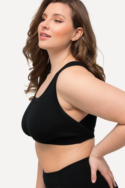 Actual product image Ulla Popken Cotton Bralette (42 A, 44 A)