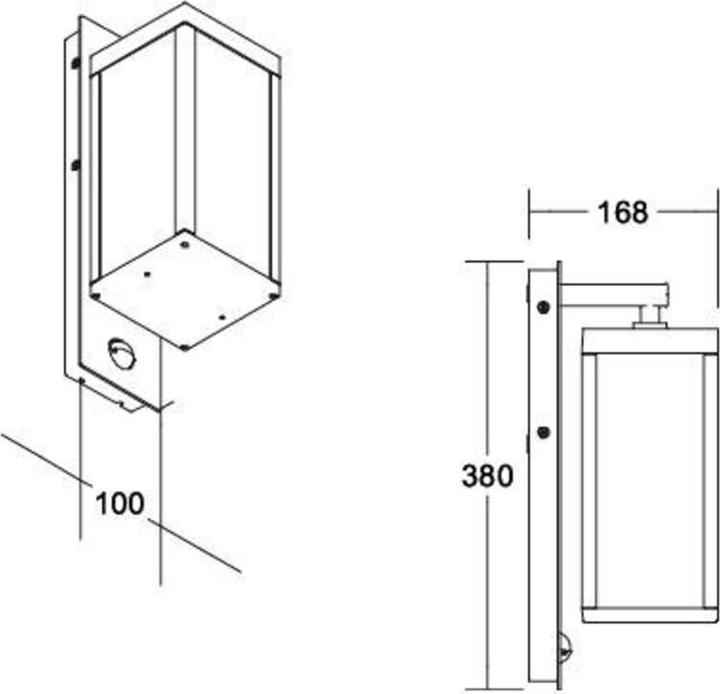 Actual product image Brumberg Surface-mounted LED wall light 65171103230V AC 50 Hz 11W 3,000K (750 lm)