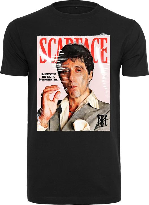 Immagine prodotto Merchcode Tee con la copertina della rivista Scarface - 15163 (XS)