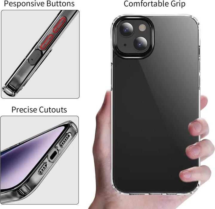 Produktbild cyoo Silikon Hlle iPhone 15 Pro Max transparent (Apple iPhone 15 Pro Max)