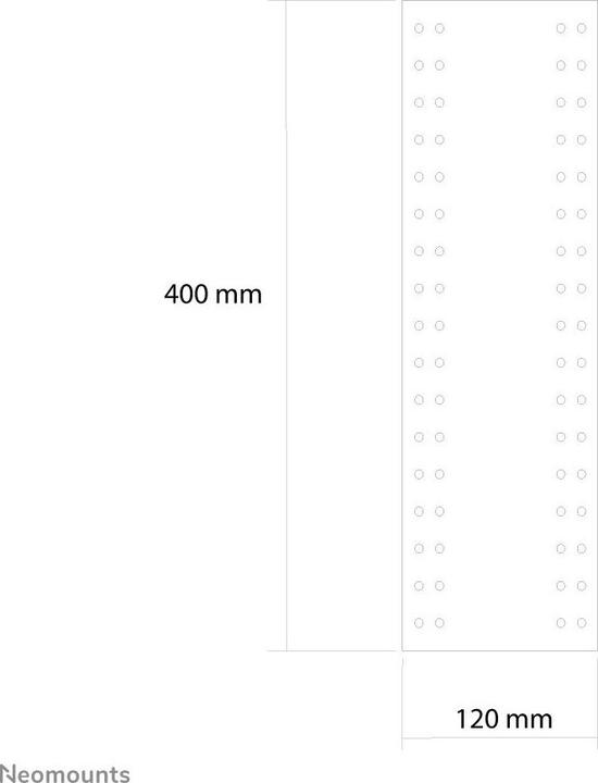 Actual product image Neomounts Keyb-V100rack (Ceiling, Wall, 15 kg)