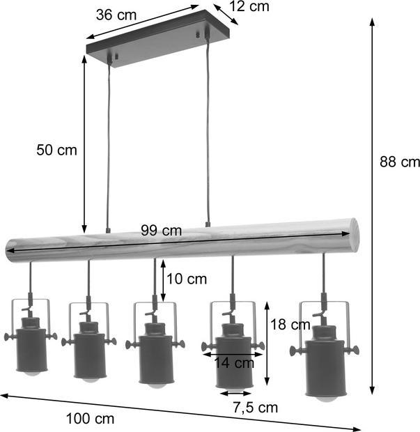 Produktbild Swisshandel24 Hängelampe (E27)