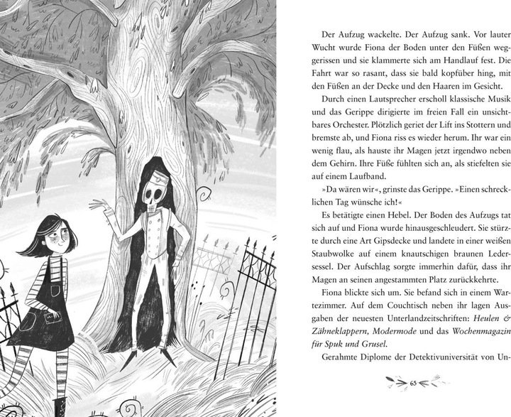 Actual product image Willkommen bei Familie Fies – Nicht ohne unsere Geister! (German, Jenni Jennings, Nina Frey, Hannah Peck, 2023)