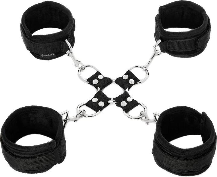 Actual product image Shots Hog Tie Cuff Set