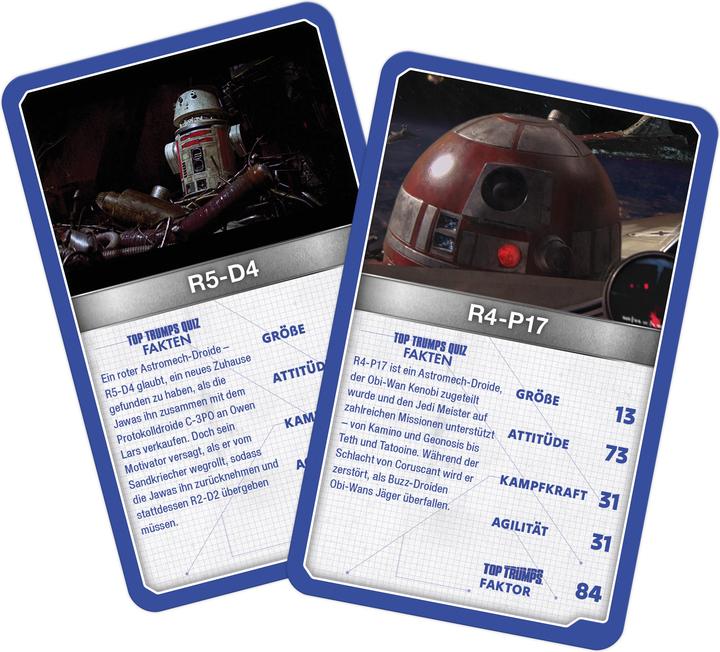 Produktbild Winning Moves Star Wars Kartenspiel Top Trumps Droids *Deutsche Version* (Deutsch)