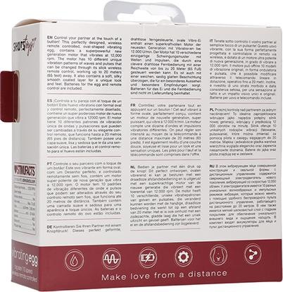 Produktbild Doc Johnson 10 Speed Remote Vibrating Egg