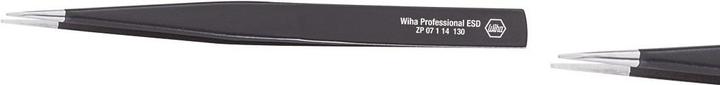 Actual product image Wiha ESD tweezers pointed 130 mm 3232