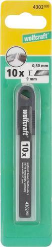 Produktbild wolfcraft 10 Abbrechklingen 9mm (Ersatzklinge)