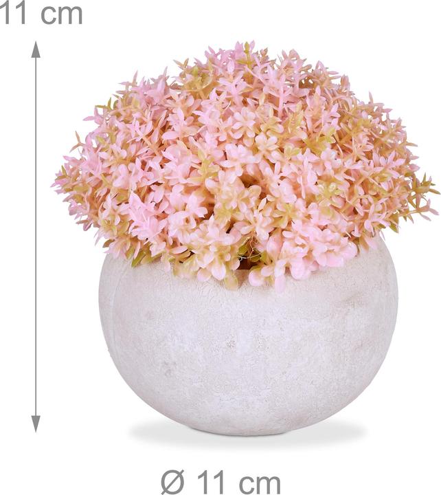 Actual product image Relaxdays Artificial flower (11 cm)