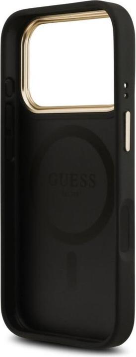 Actual product image Guess - Hardcase 4G Classic MagSafe (GUHMP17LP4MSEGCK) - iPhone 17 Pro - Black (Apple iPhone 17 Pro)