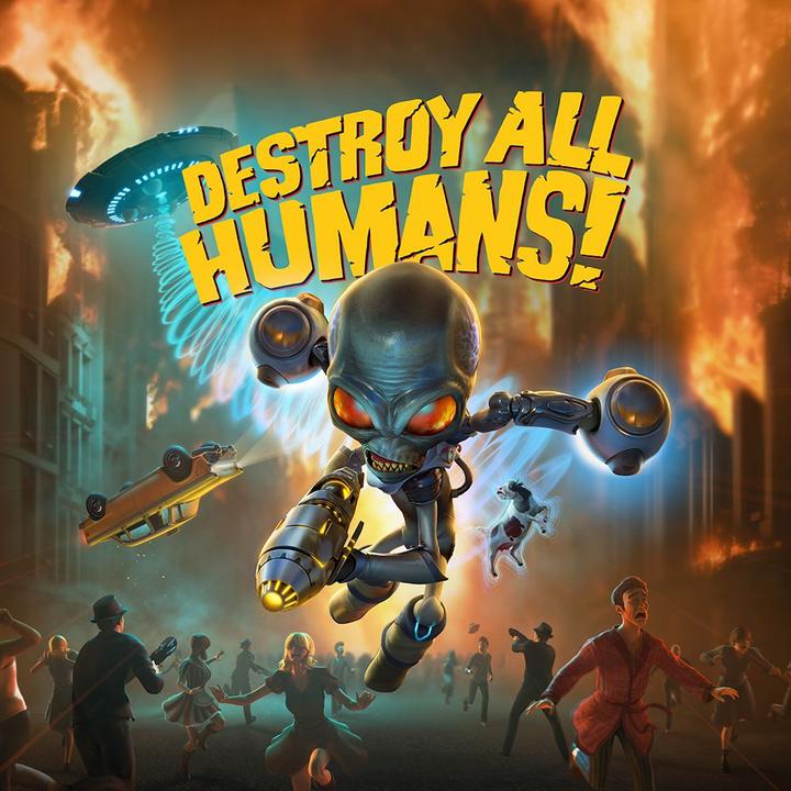 Actual product image THQ Destroy All Humans! (Switch 2, FR, IT)