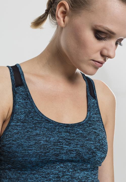 Actual product image Urban Classics Ladies Active Melange Trainings Top (S)