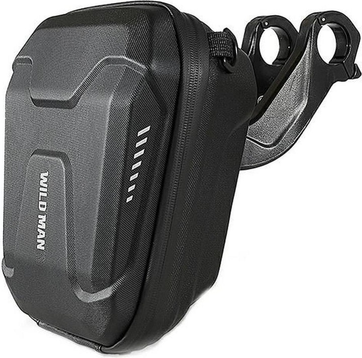 Produktbild Hoco Bicycle accessory WILDMAN WILDMAN traveling bag for handlebars with zipper E8 3L black (3 l, Gepäckträgertasche)