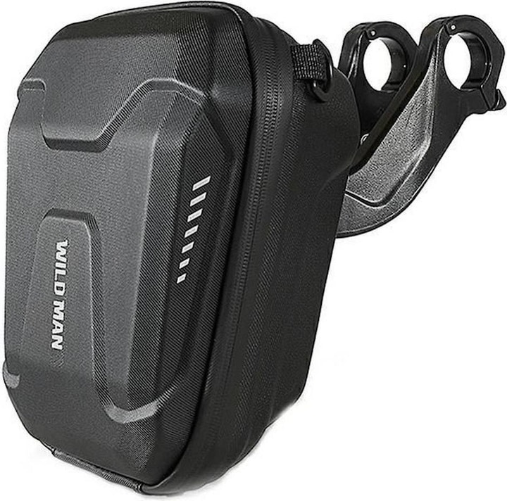 Immagine prodotto Hoco Bicycle accessory WILDMAN WILDMAN traveling bag for handlebars with zipper E8 3L black (3 l, Borsa portapacchi)