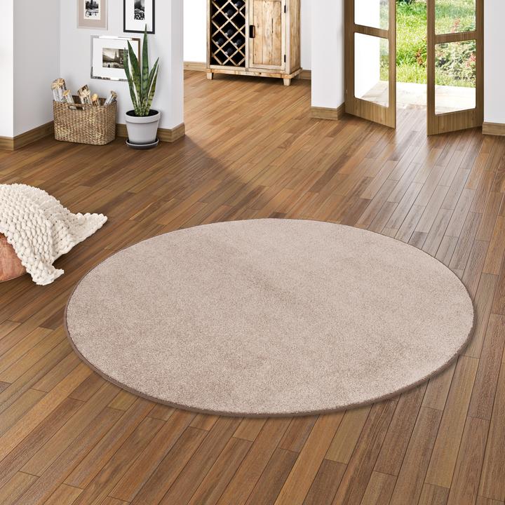 Actual product image Snapstyle High Pile Velour Carpet Luna Round (200 x 200 cm)