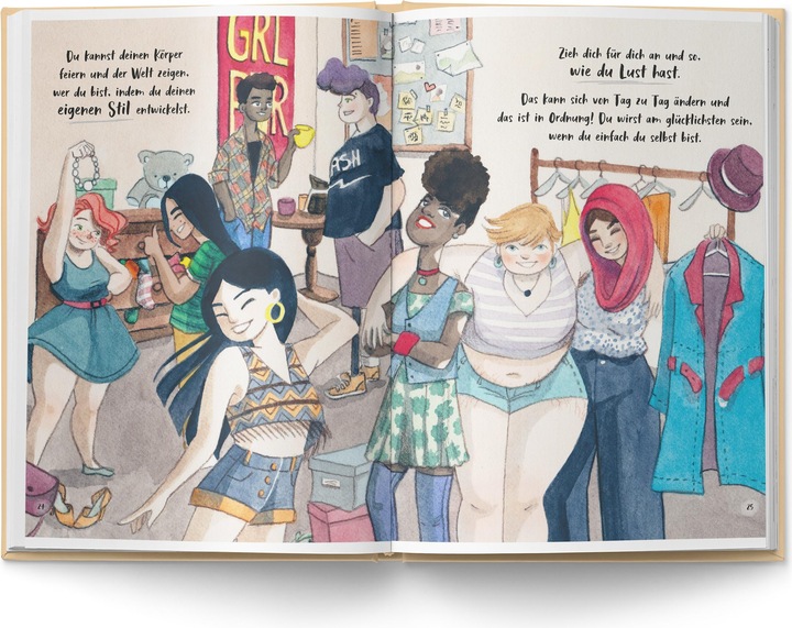 Produktbild Zuckersüss Die Anleitung zur Selbstliebe: Liebe deinen Körper (Deutsch, Jessica Sanders, Carol Rossetti, 2020)