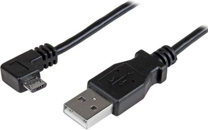 StarTech Micro USB Lade/Sync-Kabel - St/St - Micro USB rechts gewinkelt - 2m - USB auf Micro USB Ladekabel (2 m, USB 2.0)