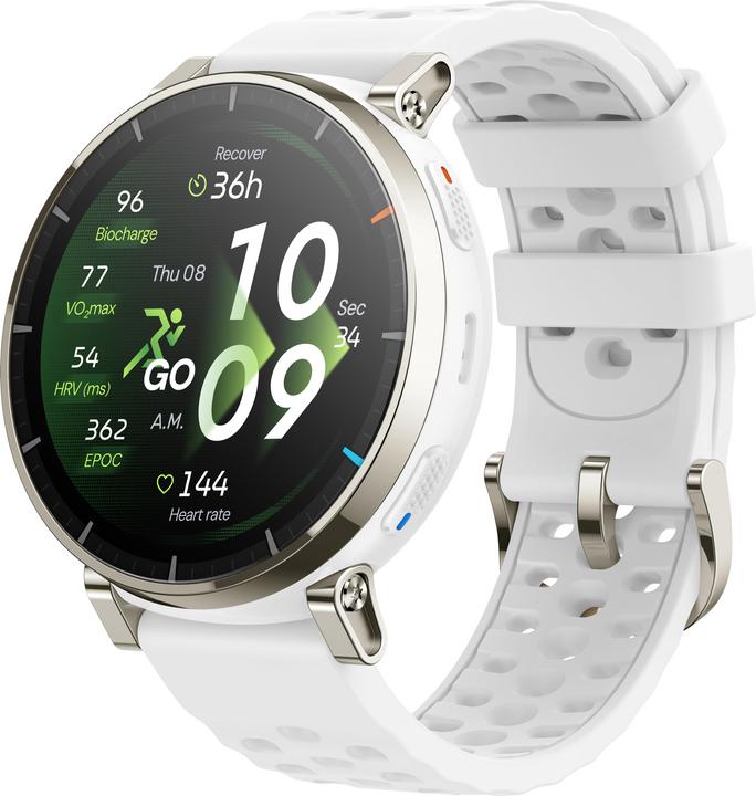 Actual product image Amazfit Active 3 Premium Aero White, W2558GL3N (45 mm)