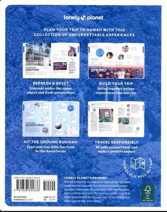Produktbild Hawaii (Englisch, Lonely Planet, 2022)
