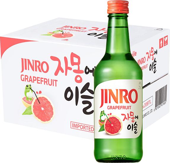 Produktbild Jinro Chamisul Soju (Grapefruit) (20 x 36 cl)