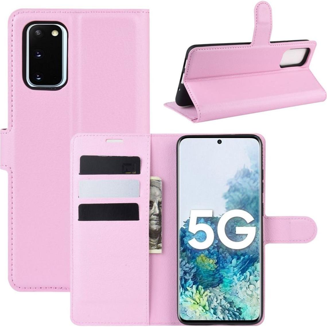 Thumbnail - König Design Hülle Handy Schutz für Samsung Galaxy S20 FE Case Cover Tasche Etui Bumper Rosa (Samsung Galaxy S20 FE), Sm...