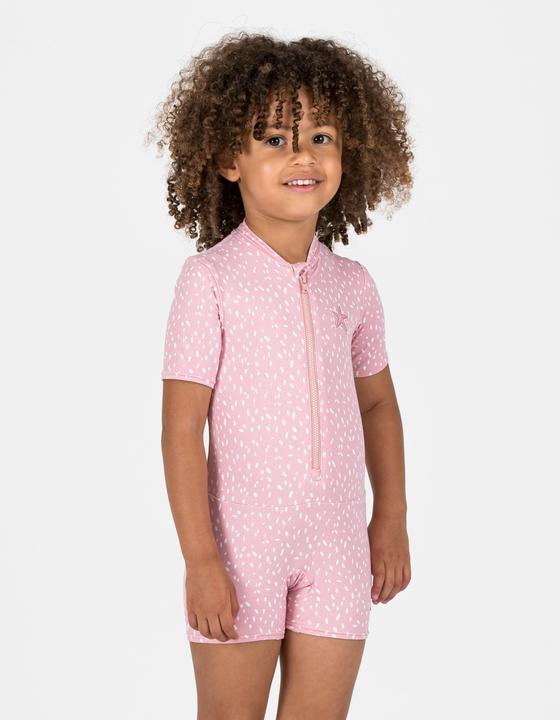 Produktbild Nabaiji Schwimmanzug Baby kurzarm kurze Beine - rosa