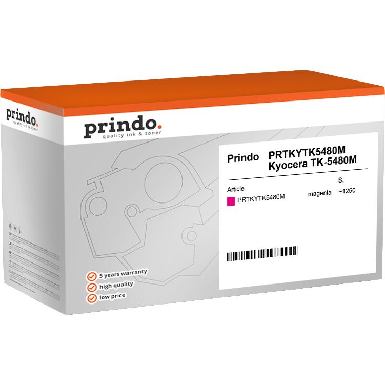 Prindo, Toner, ORIGINAL Toner Magenta PRTKYTK5480M Classic 1250 pages Classic The premium alternative (M)